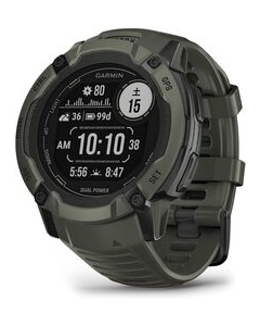 GARMIN Instinct 2x Dual Power 010-02805-52 Moss Smart Watch Japanese version