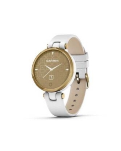 GARMIN Lily Classic 010-02384-E3 WHITE LEATHER/LIGHT GOLD Smart Watch Japanese version