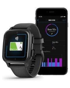 GARMIN Venu SQ 2 Music 010-02700-70 Black/Slate Smart Watch Japanese version