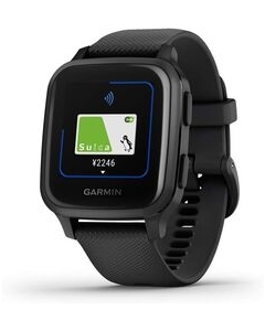 GARMIN VENU SQ MUSIC 010-02426-70 Black/Slate Smart Watch Japanese version