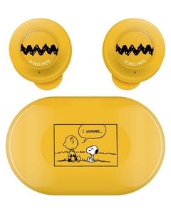 gourmandise SNG-579C Charlie Brown Earphone Headphone Japanese version