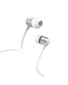 Hoco. M63-FVEP-SV silver Earphone Headphone Japanese version