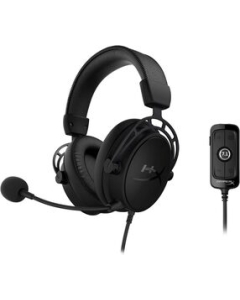 HyperX Cloud Alpha S HX-HSCAS-BK/WW flat black Headset Japanese version