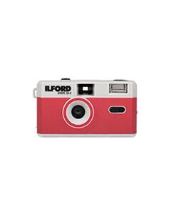 ILFORD SPRITE 35-II Silver and Red Compact Camera Japanese version