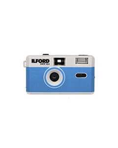 ILFORD SPRITE 35-II Silver & Blue Compact Camera Japanese version