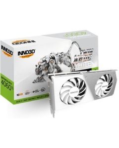 Inno3D GeForce RTX 4060 Ti 16GB TWIN X2 OC WHITE N406T2-16D6X-178055W PCIExp 16GB Graphic Card Japanese version