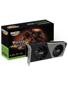 Inno3D GeForce RTX 4070 Ti SUPER TWIN X2 N407TS2-166X-186156N PCIExp 16GB Graphic Card Japanese version