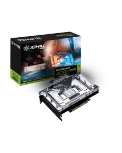 Inno3D GeForce RTX 4080 SUPER ICHILL FROSTBITE C408S-166XX-1870FB PCIExp 16GB Graphic Card Japanese version