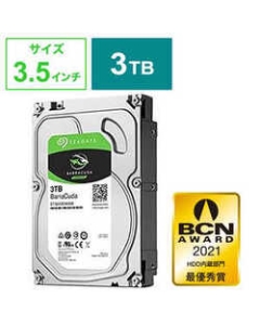 SEAGATE ST3000DM007 3TB SATA600 5400 Internal Hard Drive 3.5 inch Japanese version