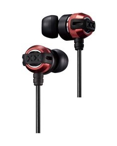 JVC XX HA-FX33X-RB red & black Earphone Headphone Japanese version