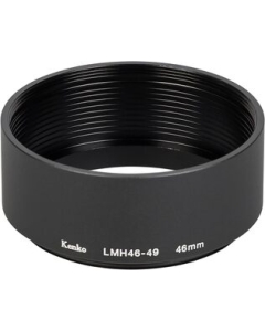 Kenko Lens Metal Hood 46mm LMH46-49 BK Camera Lens Hood Japanese version