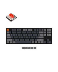 Keychron K1 Wireless Mechanical Keyboard V5 K1-B1-US Red Axis Keyboard Japanese version