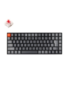 Keychron K2 Wireless Mechanical Keyboard K2/V2-87-WHT-Red-JP-rev red axis Keyboard Japanese version