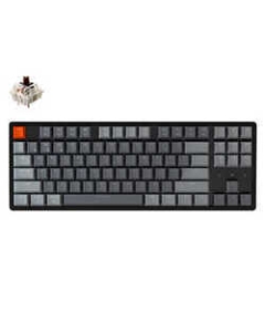 Keychron K8 Wireless Mechanical Keyboard hot swap model K8-87-Swap-RGB-Brown-US tea axis Keyboard Japanese version