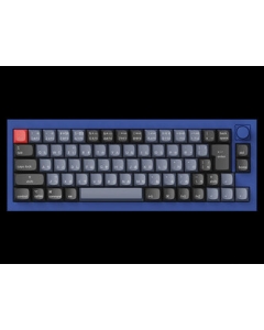 Keychron Q2 QMK Custom Mechanical Keyboard knob version Q2-O3-JIS tea axis navy blue Keyboard Japanese version