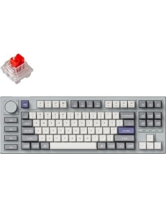 Keychron Q3P-X1-US red axis silver gray Keyboard Japanese version