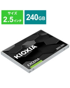 KIOXIA EXCERIA SATA SSD-CK240S/J BLACK  SSD Japanese version