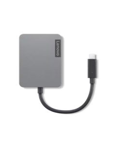 Lenovo Lenovo USB Type-C travel hub 4X91A30366 storm gray USB Hub Japanese version