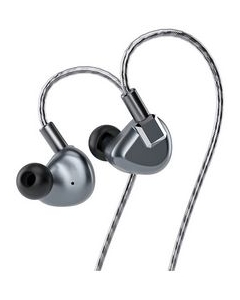 LETSHUOER S12 Silver Earphone Headphone Japanese version