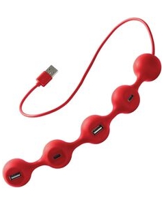 LEXON PEAS HUB 2 LD143DR dark red USB Hub Japanese version