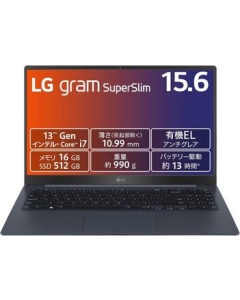 LG Electronics LG gram SuperSlim 15Z90RT-MA75J Neptune Blue Notebook Japanese version