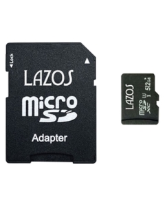 LMT Lazos L-B512MSD10-U3 512GB SD Card Japanese version