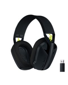 Logicool G435 LIGHTSPEED Wireless Gaming Headset G435BK black & neon yellow Headset Japanese version