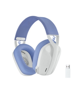 Logicool G435 LIGHTSPEED Wireless Gaming Headset G435WH off-white & lilac Headset Japanese version