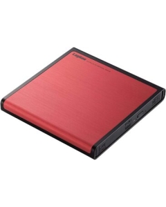 Logitec LDR-PMJ8U2LRD red DVD Drive Japanese version