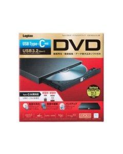 Logitec LDR-PML8U3CVBK black DVD Drive Japanese version