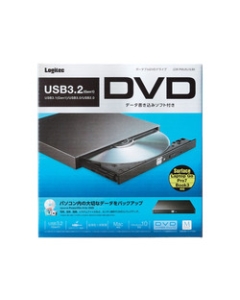 Logitec LDR-PML8U3LBK black DVD Drive Japanese version