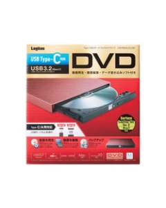 Logitech LDR-PML8U3CVRD Red DVD Drive Japanese version