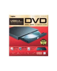 Logitech LDR-PML8U3VBK Black DVD Drive Japanese version