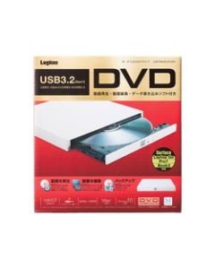 Logitech LDR-PML8U3VWH White DVD Drive Japanese version