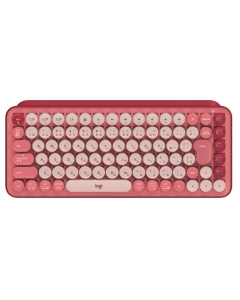 Logitech POP KEYS Mechanical Wireless Keyboard K730RO Tea Axis Rose Keyboard Japanese version