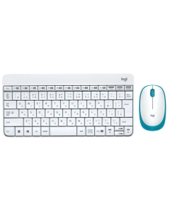 Logitech Wireless Combo MK245 NANO MK245nWH Solid White Keyboard Japanese version