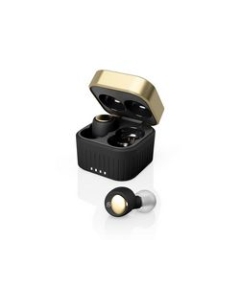 M-SOUNDS MS-TW22BG jet black X gold Earphone Headphone Japanese version