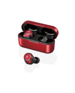 M-SOUNDS MS-TW33RD Red x Black Silver Earphone Headphone Japanese version