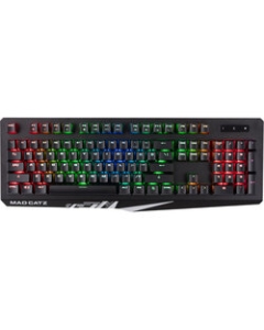 Mad Catz S.T.R.I.K.E. 4 RGB Mechanical Gaming Keyboard KS13MMUSBL000-0J red axis black Keyboard Japanese version