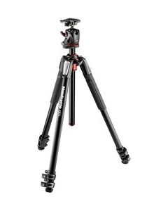 Manfrotto 055 Pro Aluminum Tripod 3 Shelves + Ball Pan Head Set MK055XPRO3-BHQ2 Camera Tripod Japanese version