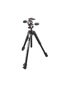 Manfrotto 055 Pro Aluminum Tripod 3 steps + 3-Way Pan Head Kit MK055XPRO3-3W Camera Tripod Japanese version