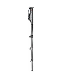 Manfrotto XPRO monopod+ Aluminum Monopod 4-Shelf MPMXPROA4 Black Camera Monopod Japanese version