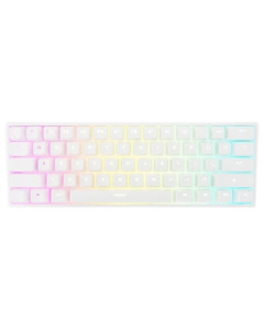 Matrix Keyboards Matrix Elite Series 60% Keyboard mk-kbd-elite-white-gr-silver White Keyboard Japanese version