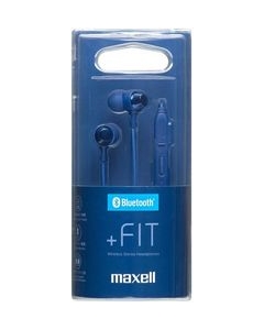 maxell +FiT MXH-BTC110DB dark blue Earphone Headphone Japanese version