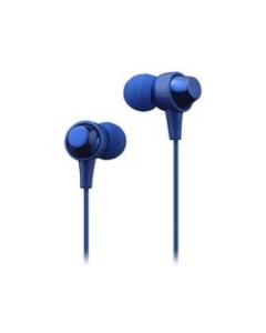 maxell +FiT MXH-C110RDB dark blue Earphone Headphone Japanese version