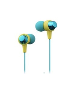 maxell +FiT MXH-C110RMXGY green X yellow Earphone Headphone Japanese version