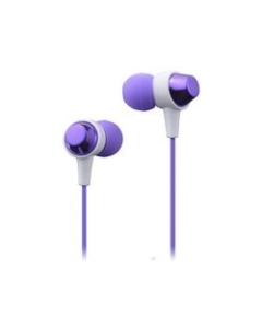 maxell +FiT MXH-C110RPU purple Earphone Headphone Japanese version