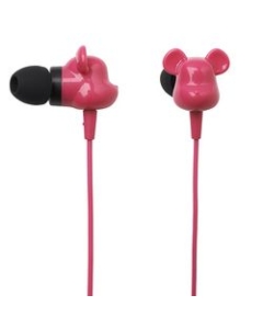 MEDICOM TOY BE@RBRICK inner ear headphones pink Earphone Headphone Japanese version