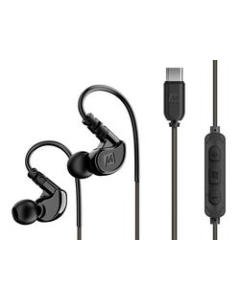 MEE audio M6-USB EP-M6USB-BK black Earphone Headphone Japanese version