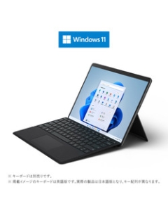 Microsoft Surface Pro 8 8PV-00026 Graphite 2021 Model 13 inch 256GB Wi-Fi Windows 11 Home Tablet Japanese version